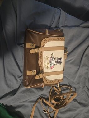 Tea Time Pleather School Bag